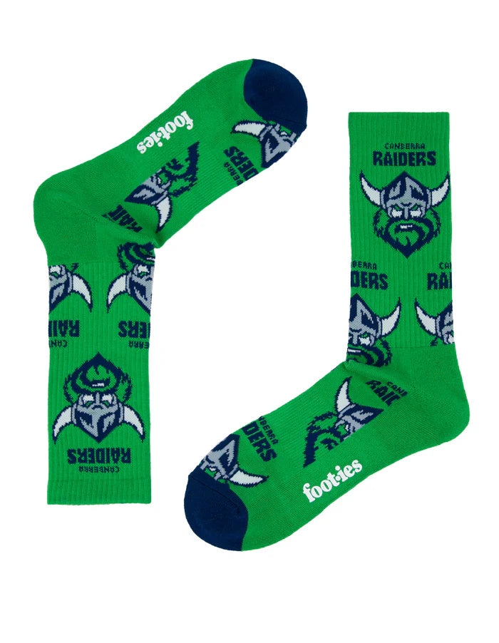 Raiders Footies Embroidered Sneaker Sock - 2 Pack