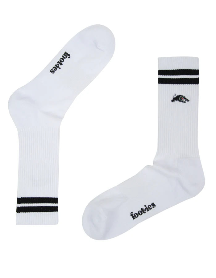 Panthers Footies Embroidered Sneaker Socks - 2 Pack