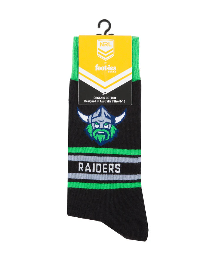 Raiders Footies Socks - black