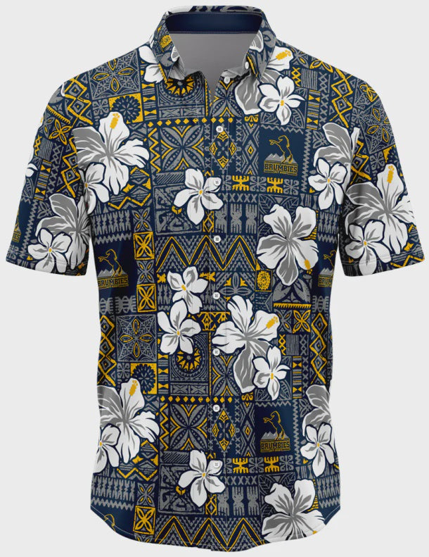 Brumbies Bula Hawaiian Shirt