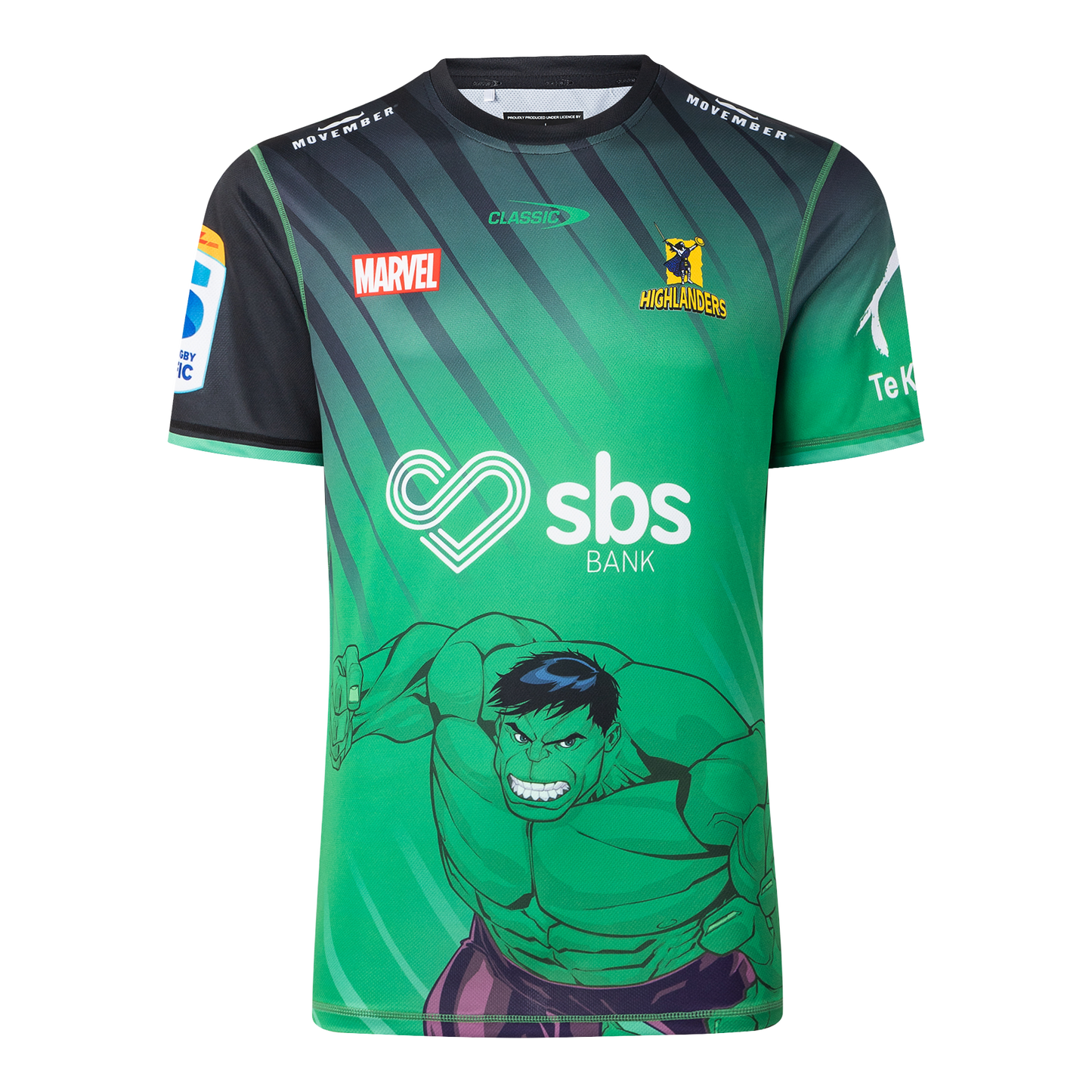Highlanders Marvel Hulk Warm Up Tee