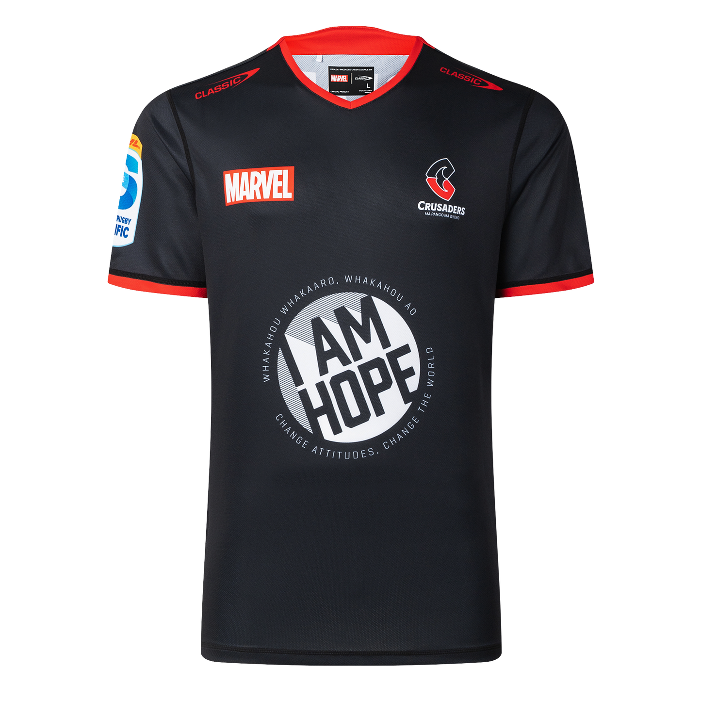 Crusaders Marvel Iron Man Warm Up Tee