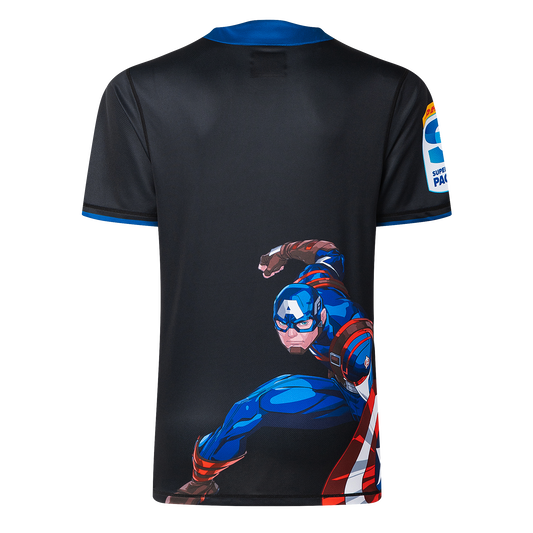 Hurricanes Marvel Captian America Warm Up Tee