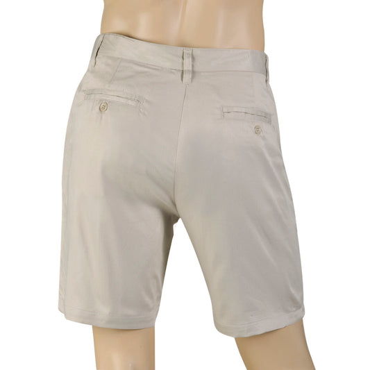 Bamboo Chino Shorts - bone