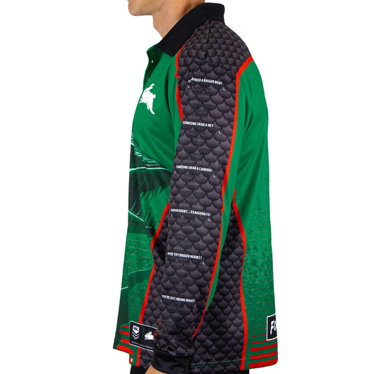 Rabbitohs Barracuda Fishing Shirt