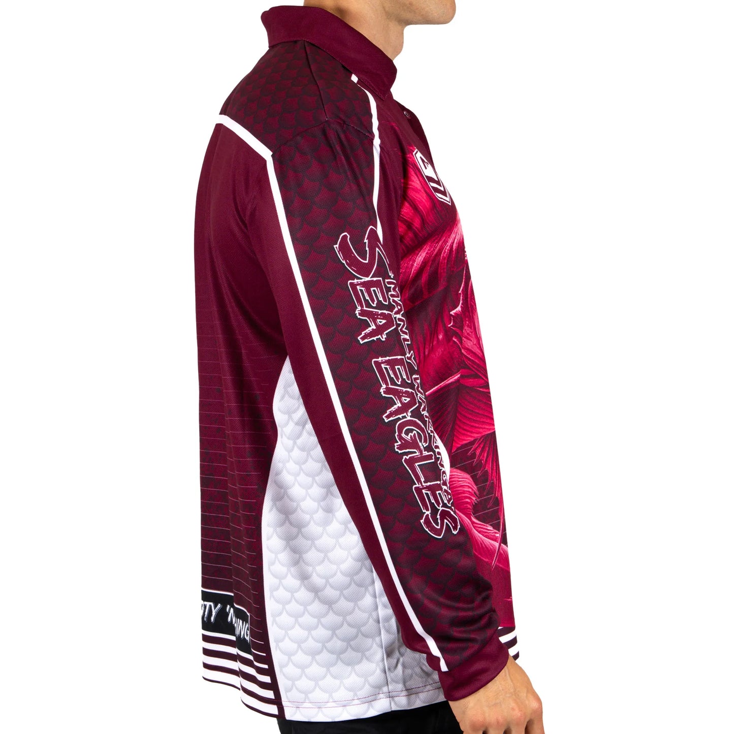 Sea Eagles Barracuda Fishing Shirt