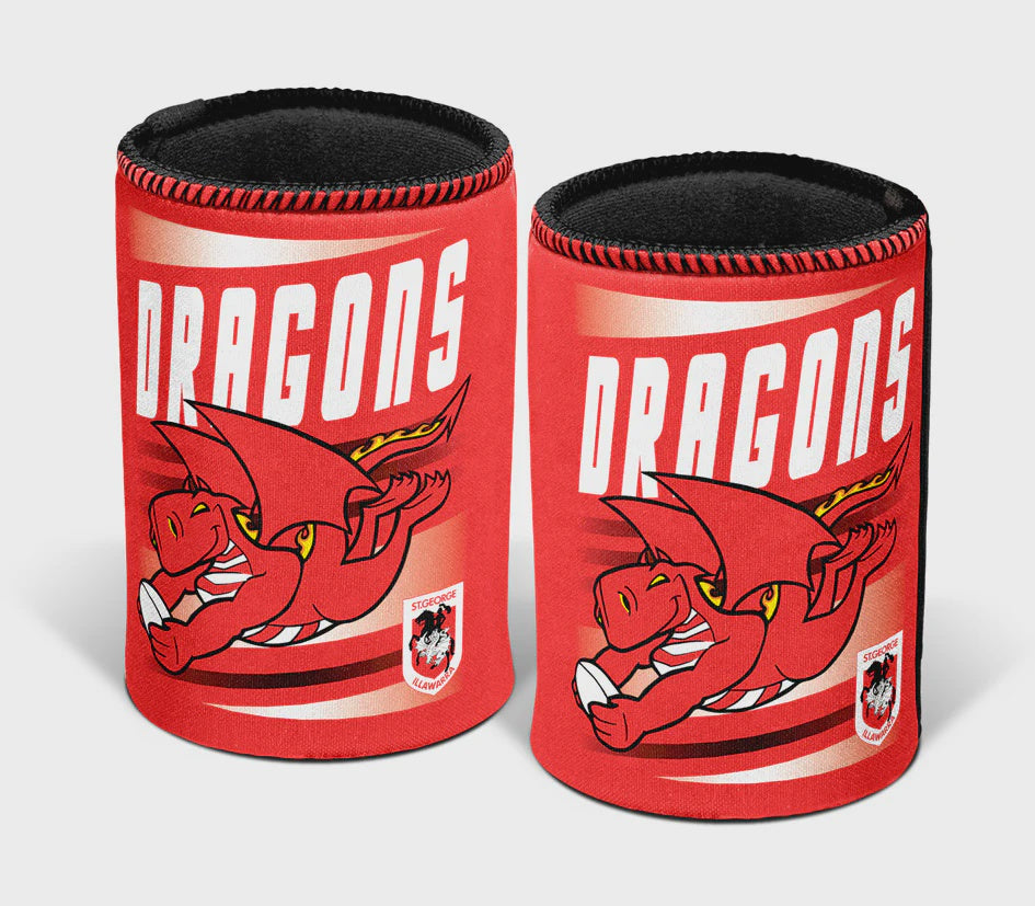 Dragons Retro Can Cooler