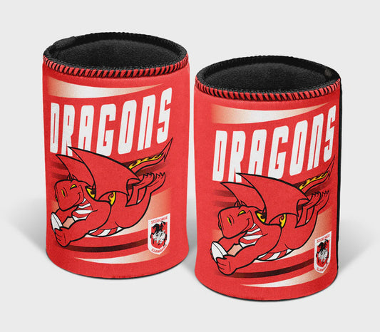 Dragons Retro Can Cooler