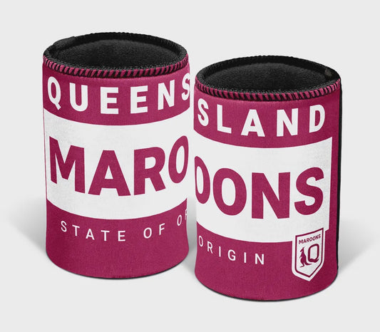 SOO QLD Maroons Can Cooler 2025