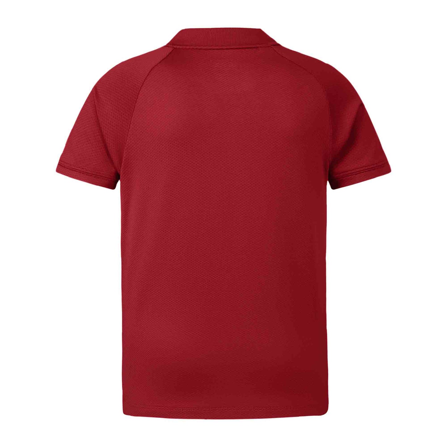British & Lions Poly Polo - red dahlia