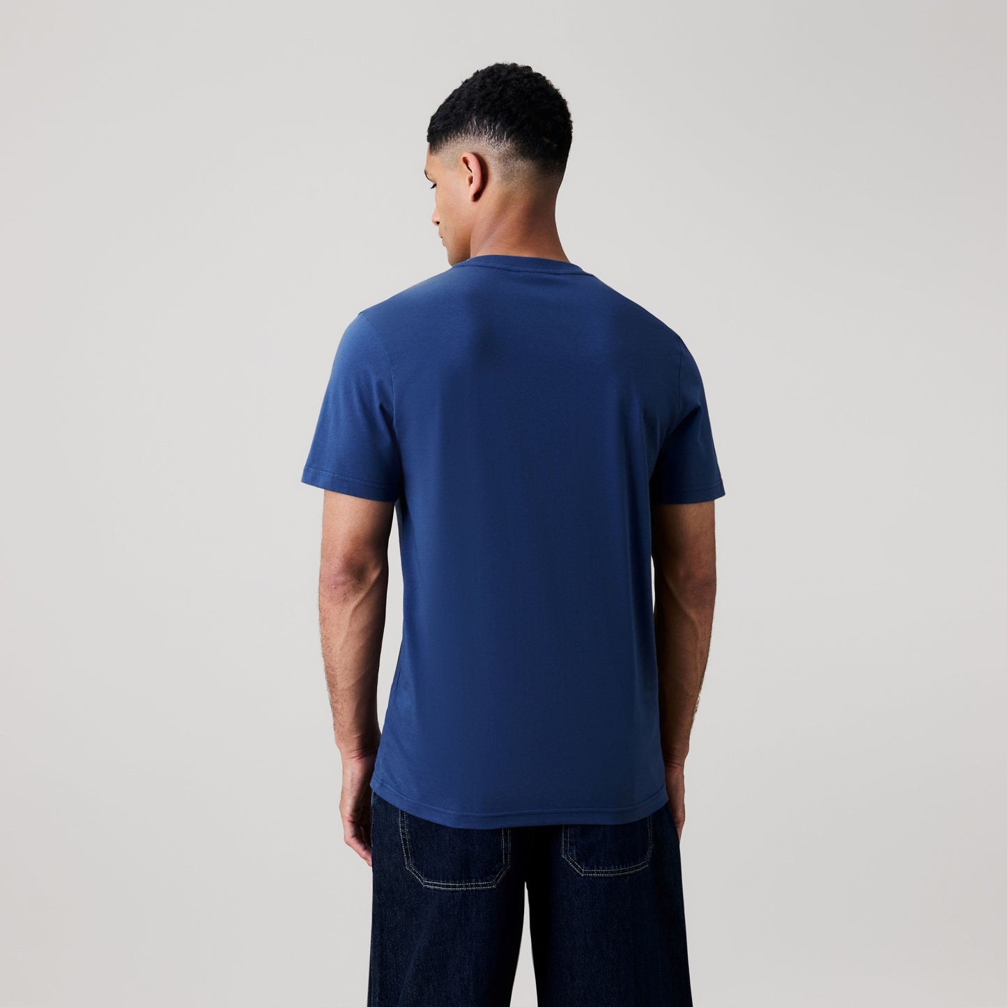 Fundamental Tee AW26 - ensign blue