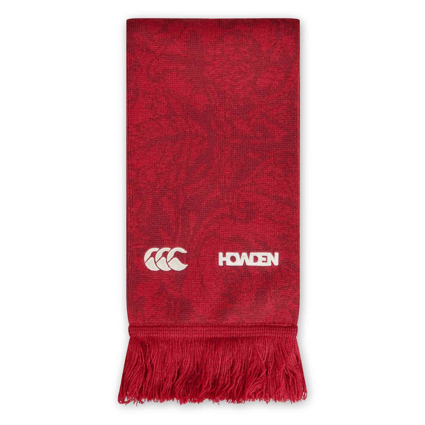 British & Lions Supporters Scarf 2025 - red dahlia