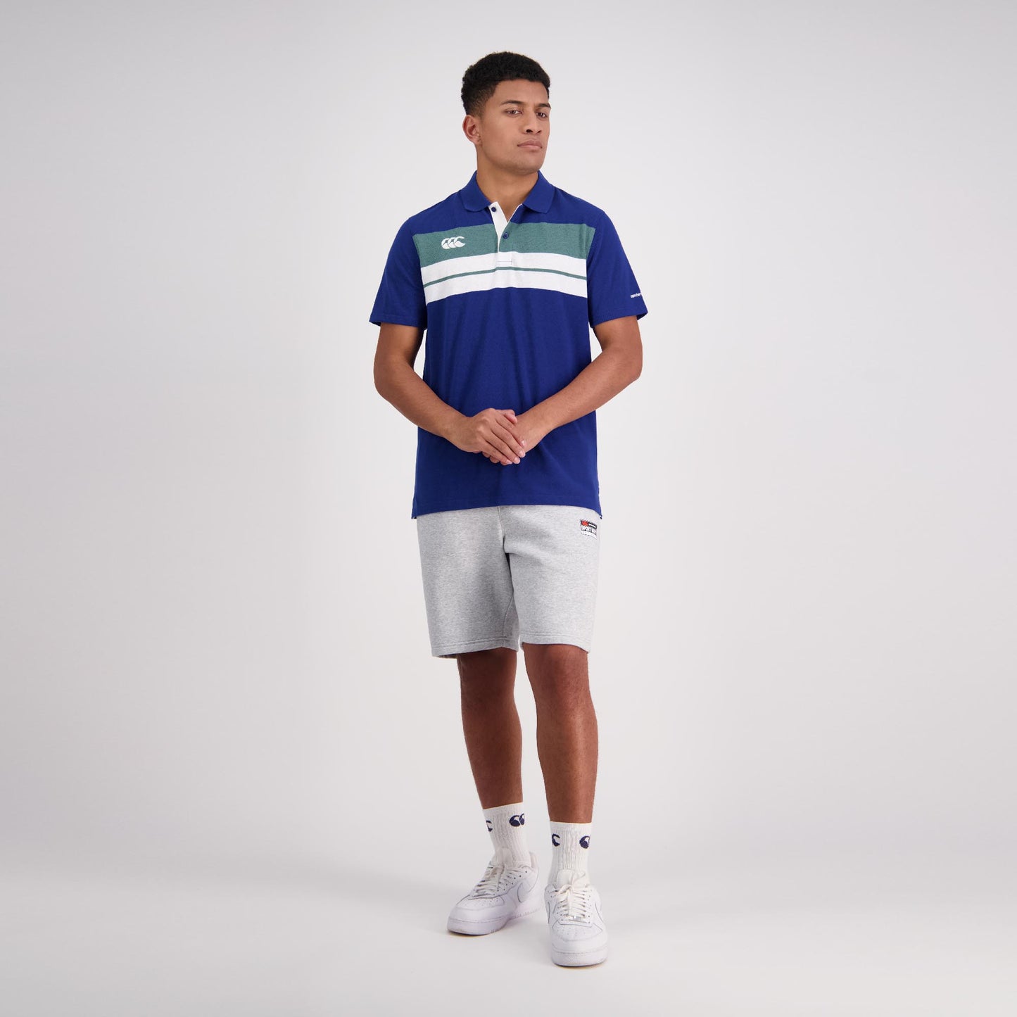 Chest Stripe Polo - limoges