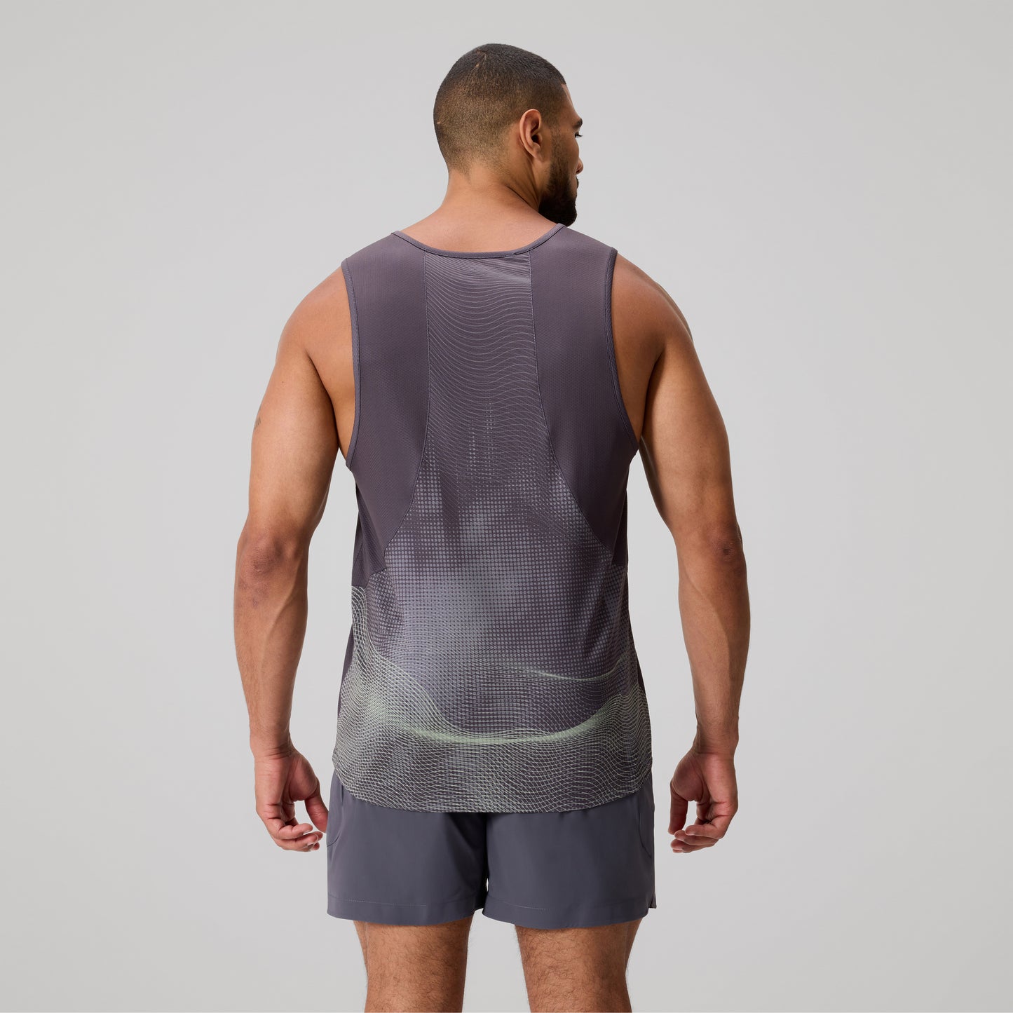 Tempo+ Singlet - blackened pearl