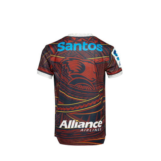 QLD Reds Pacifika Warm Up Tee 2025