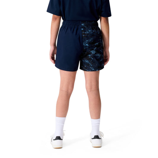Force Harlequin Drill Kids Short - navy