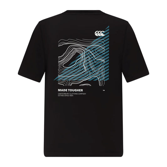 Tempo+ GFX Training Tee - black