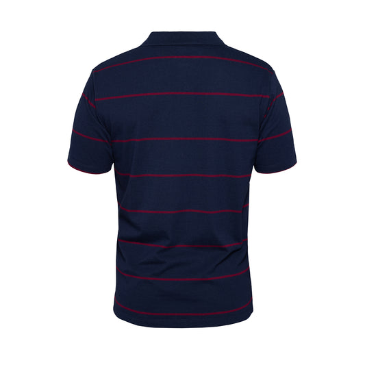 QLD Reds Yarn Dye Polo 2026 - navy