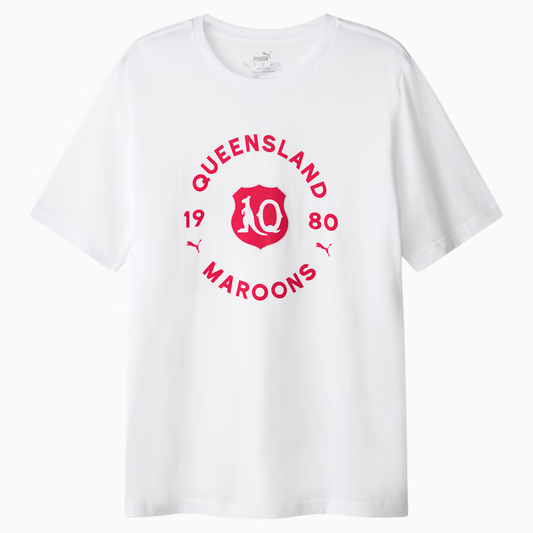 SOO QLD Graphic Tee 2025 - white