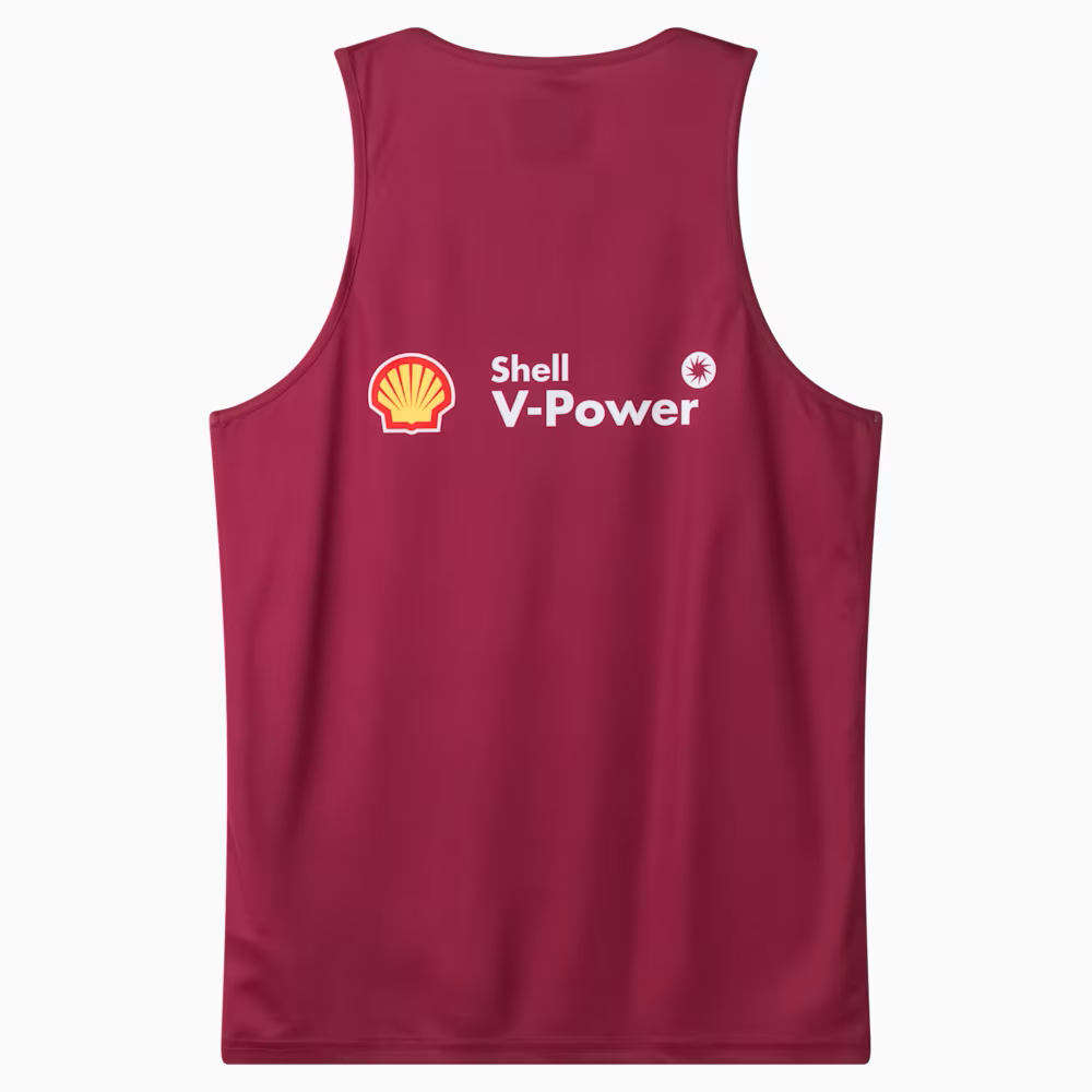 SOO QLD Training Singlet 2025 - burgandy