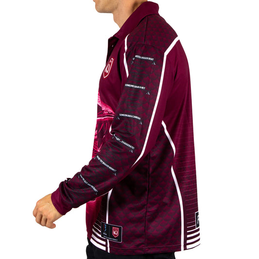 SOO QLD Barracuda Fishing Shirt