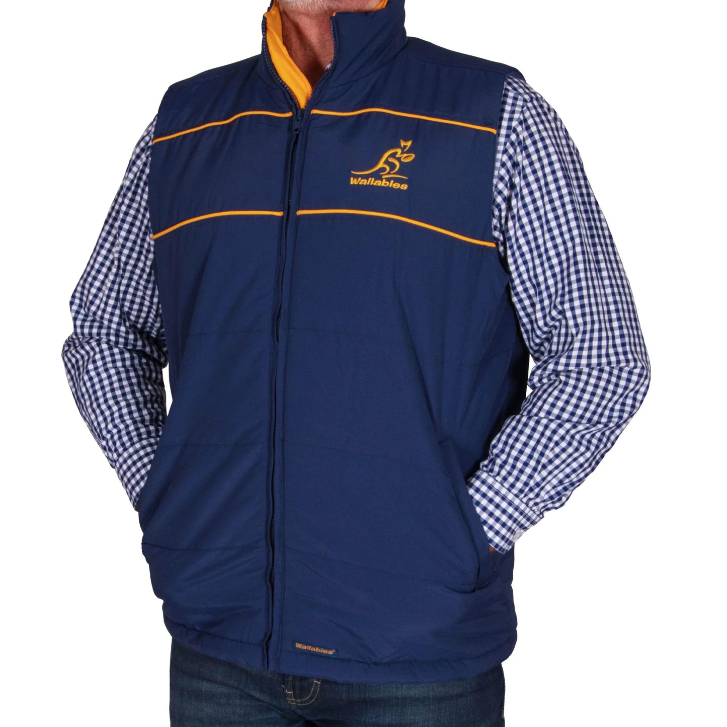 Wallabies Side Step Vest