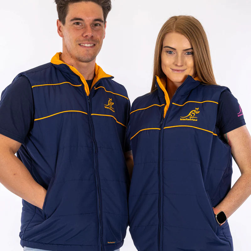 Wallabies Side Step Vest