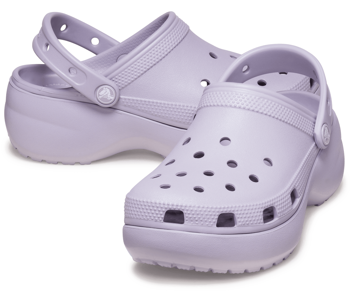 Platform Clog - mauve mist