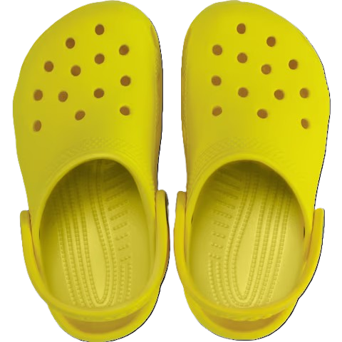 Classic Clog Kids - lemon
