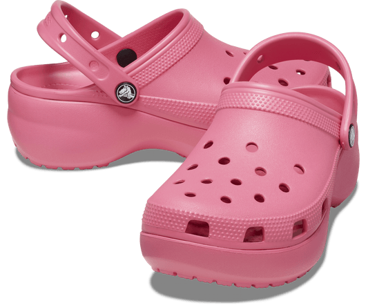 Classic Platform Clog - hyper pink