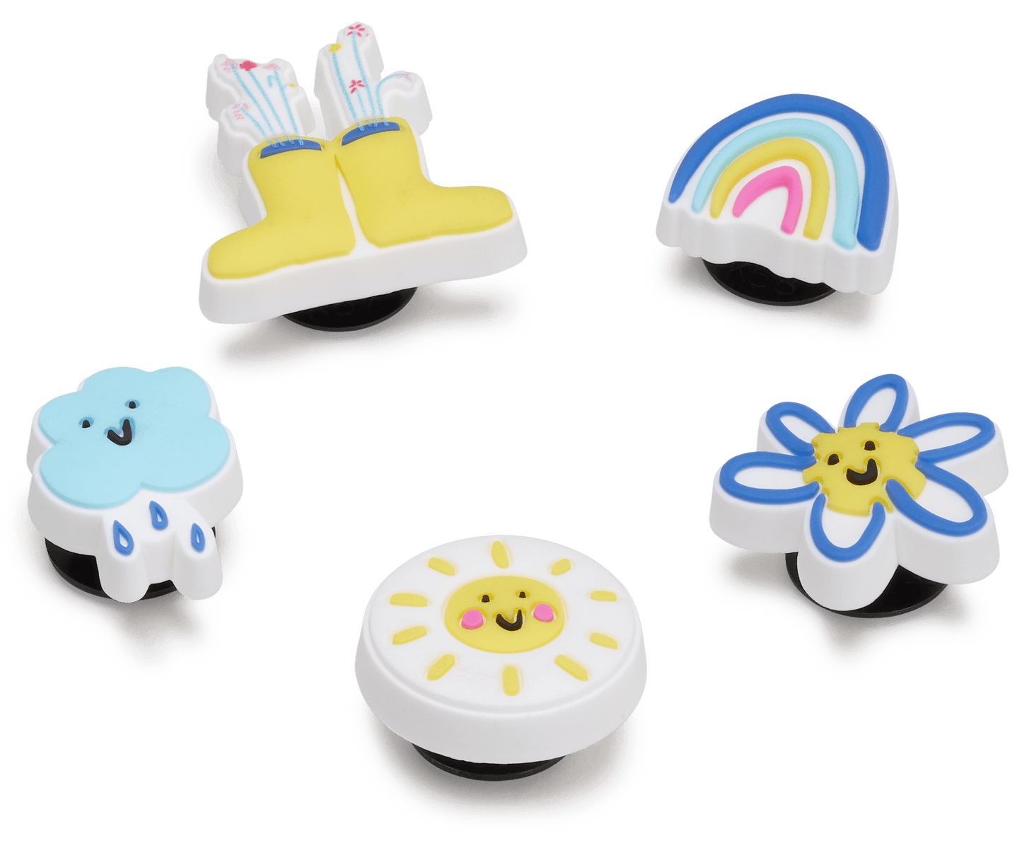 Jibbitz Fresh Prep Outside Doodle - 5 pack