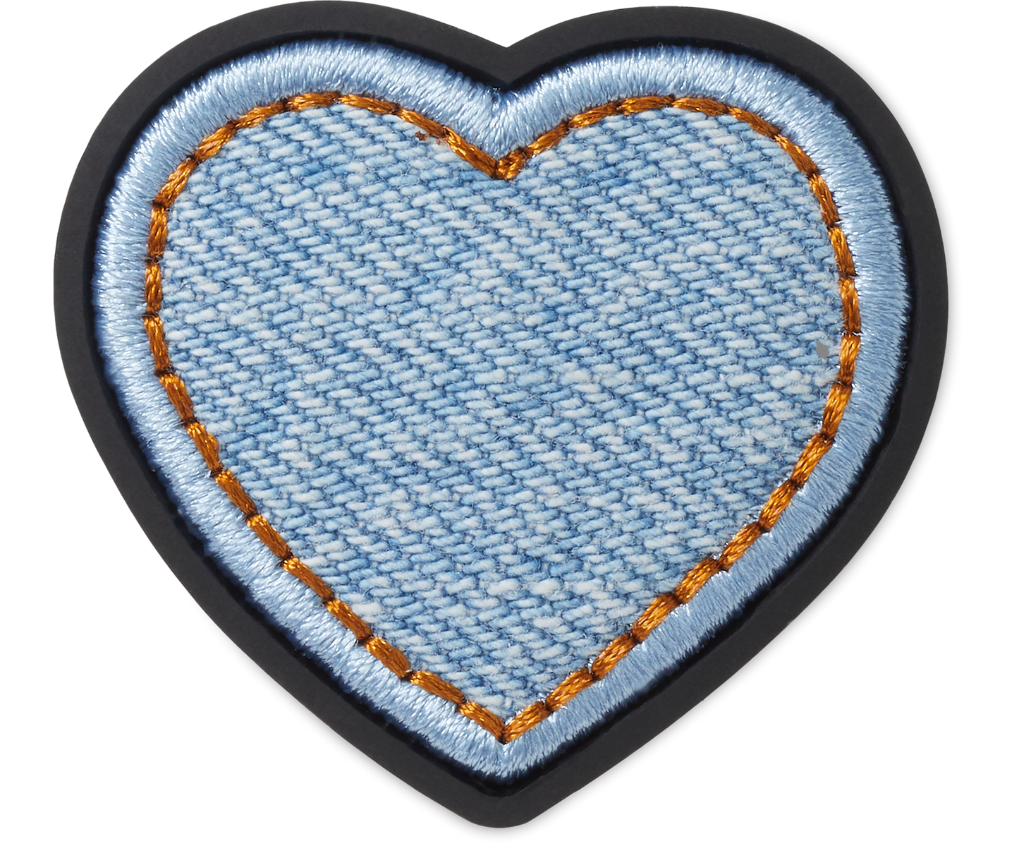 Jibbitz Denim Patch Heart