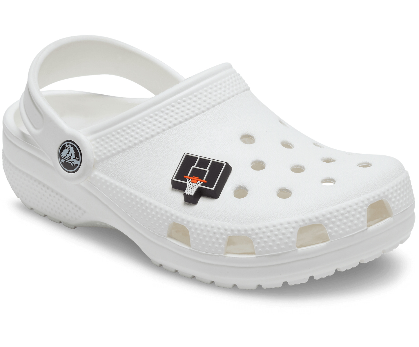 Jibbitz Black Basketball Backboard