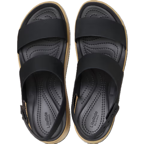 Brooklyn Sky Sandal - black/cashew