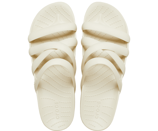 Splash Strappy Sandal - bone