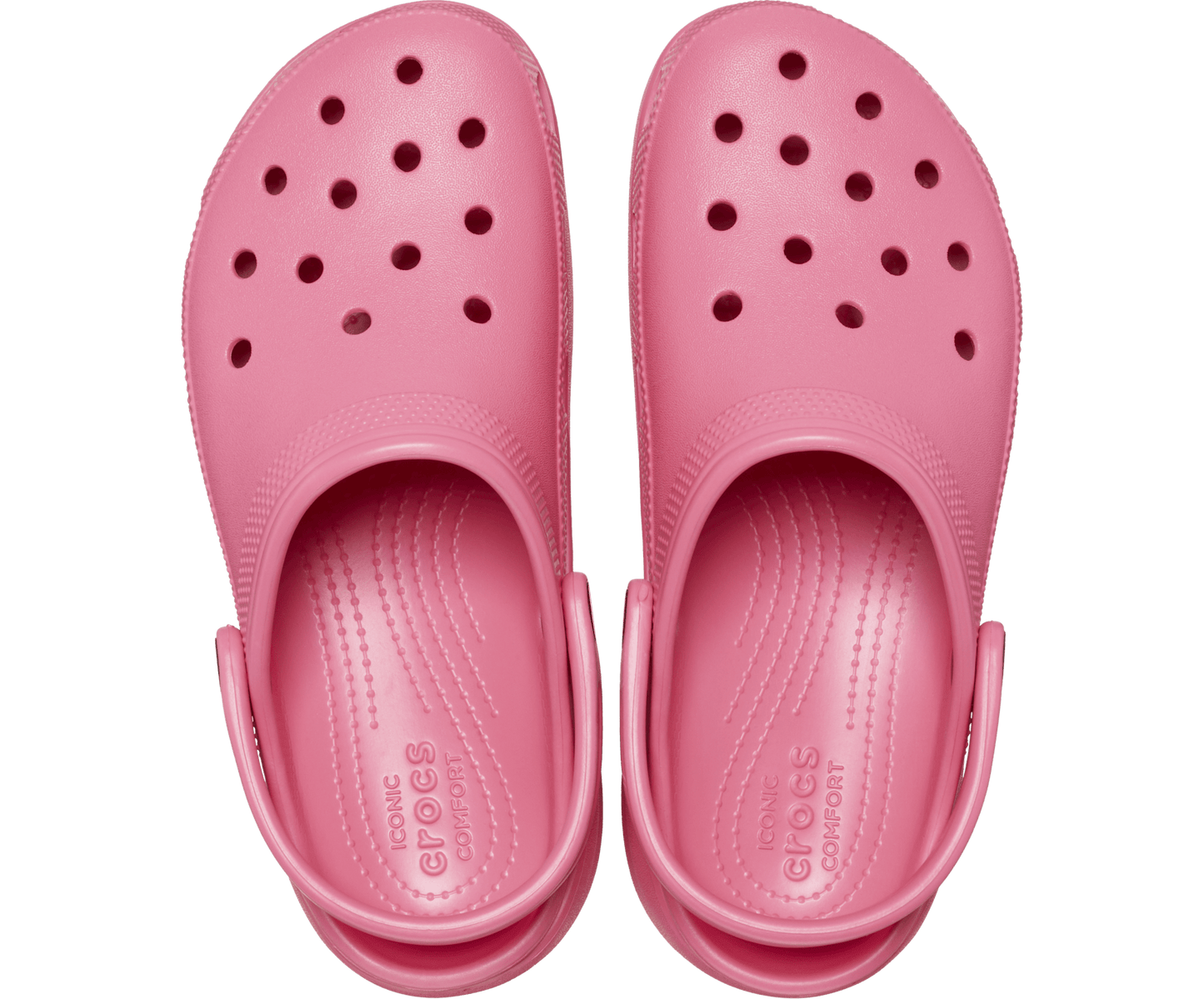 Classic Platform Clog - hyper pink