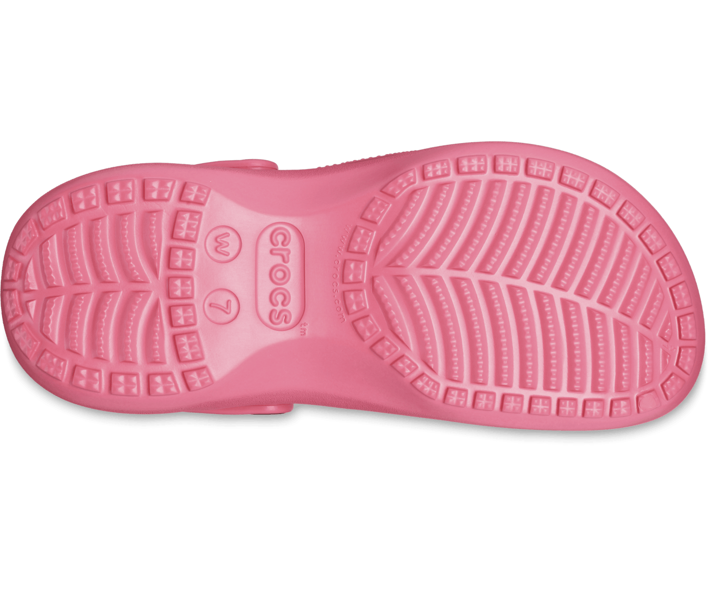 Classic Platform Clog - hyper pink