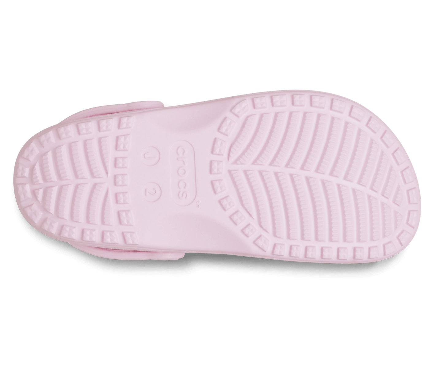 Classic Floral Cut Out Clog Kids - pink milk