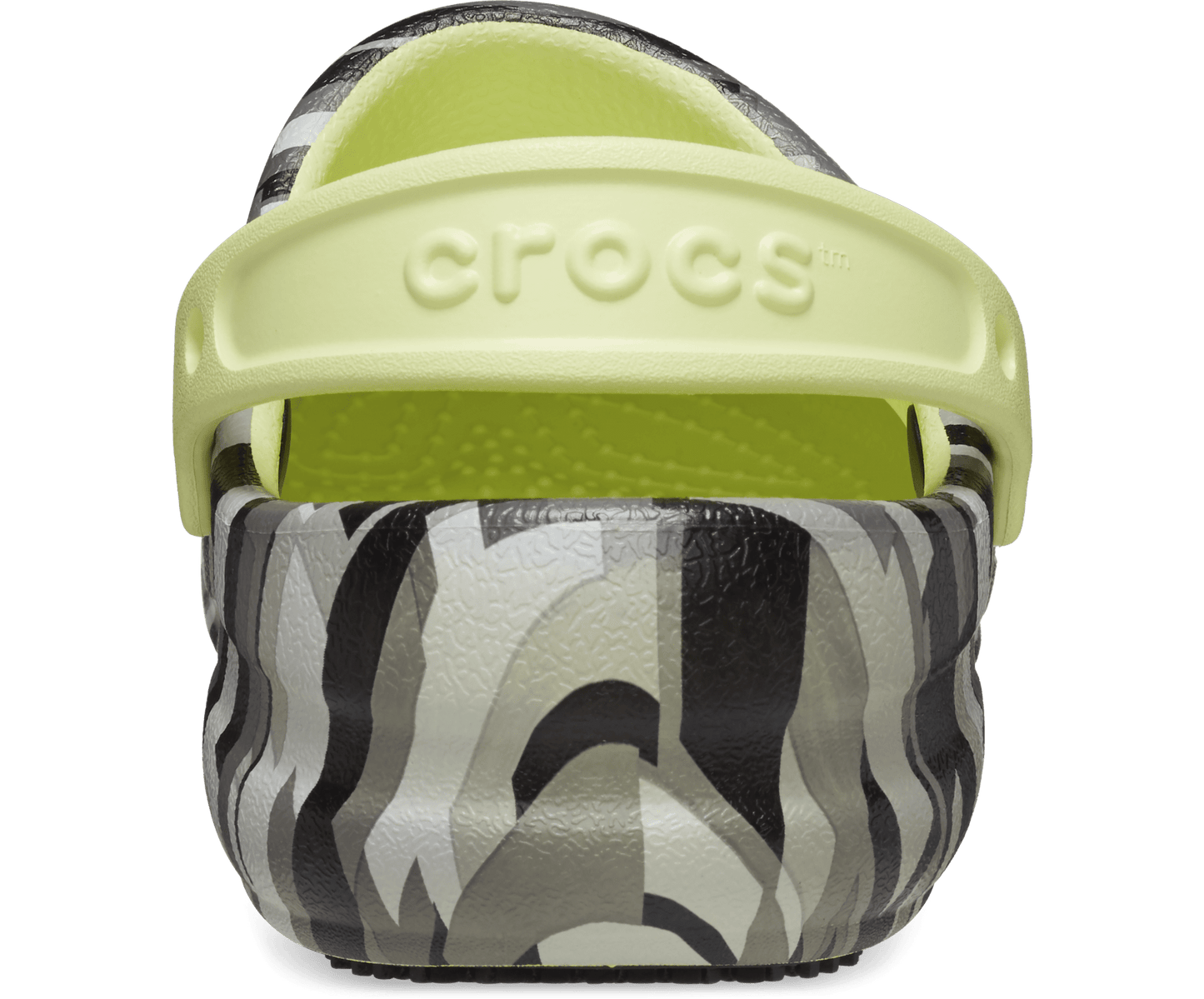 Bistro Graphic Clog - black/lime