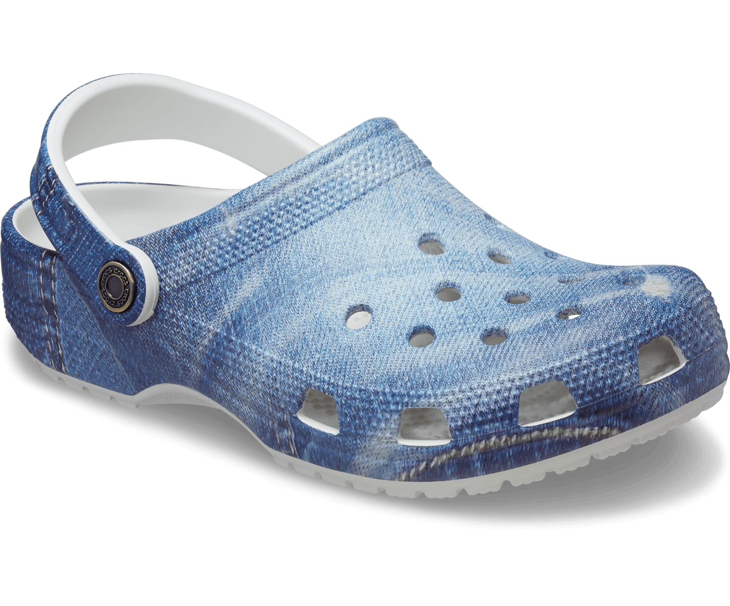 Classic Denim Clog - moonlight