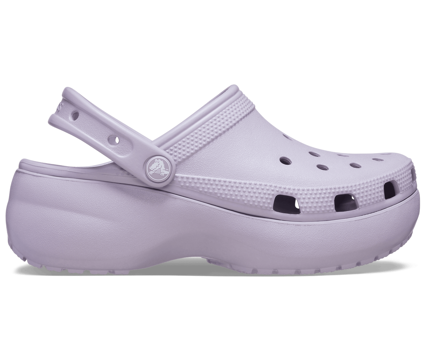 Platform Clog - mauve mist