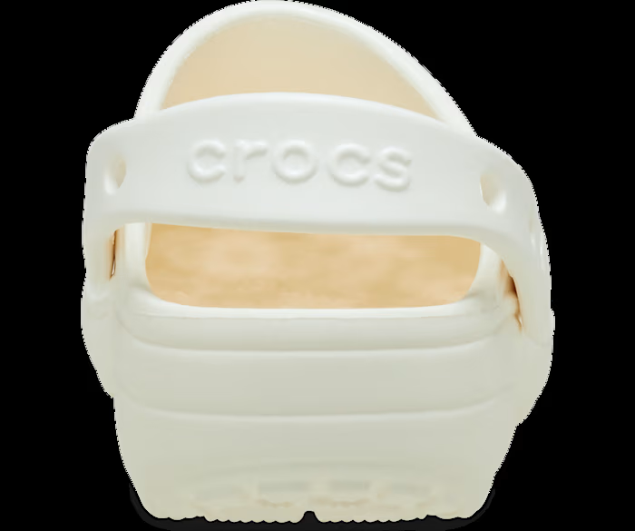 Classic Floral Cut Out Clog - chalk