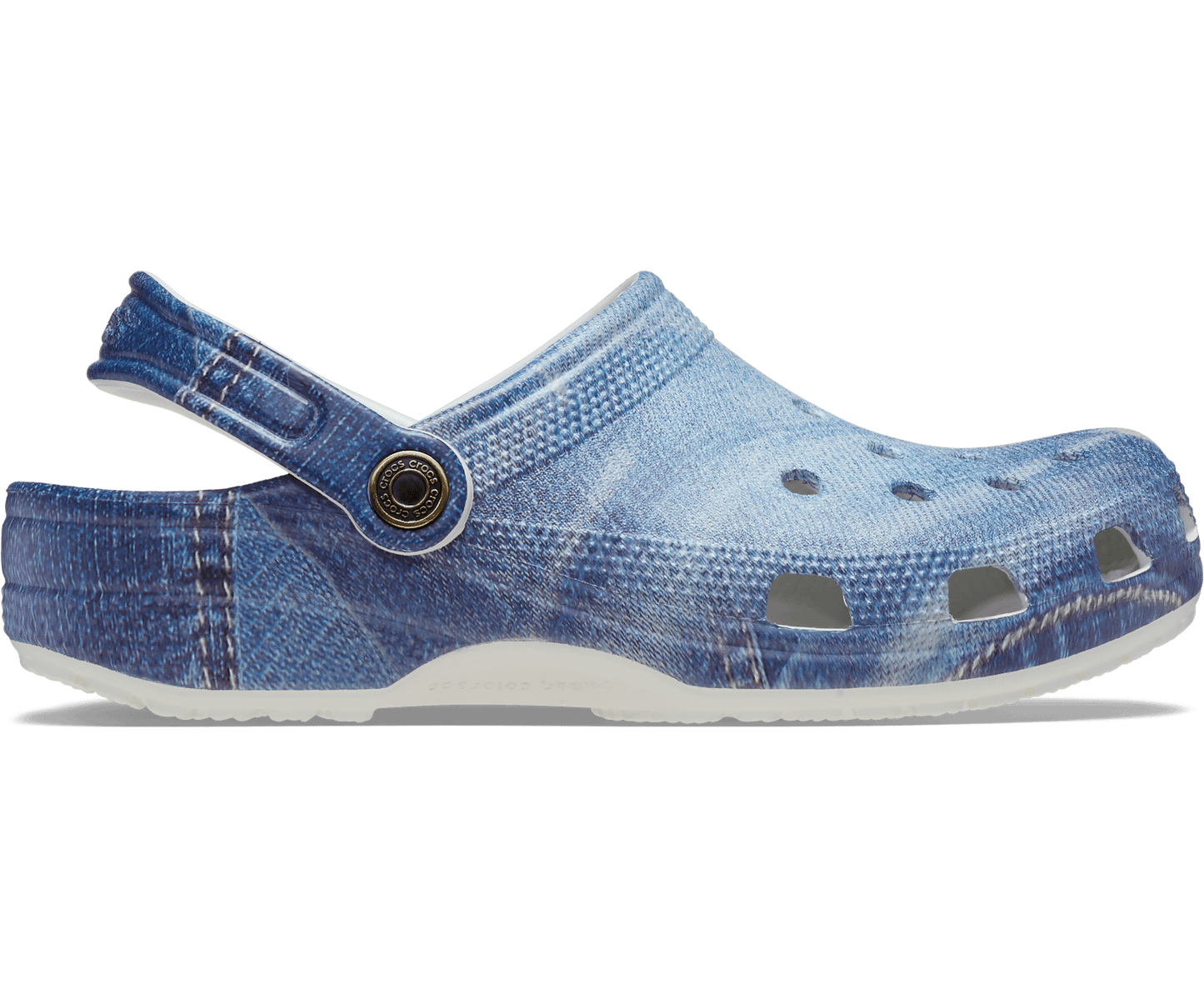 Classic Denim Clog - moonlight