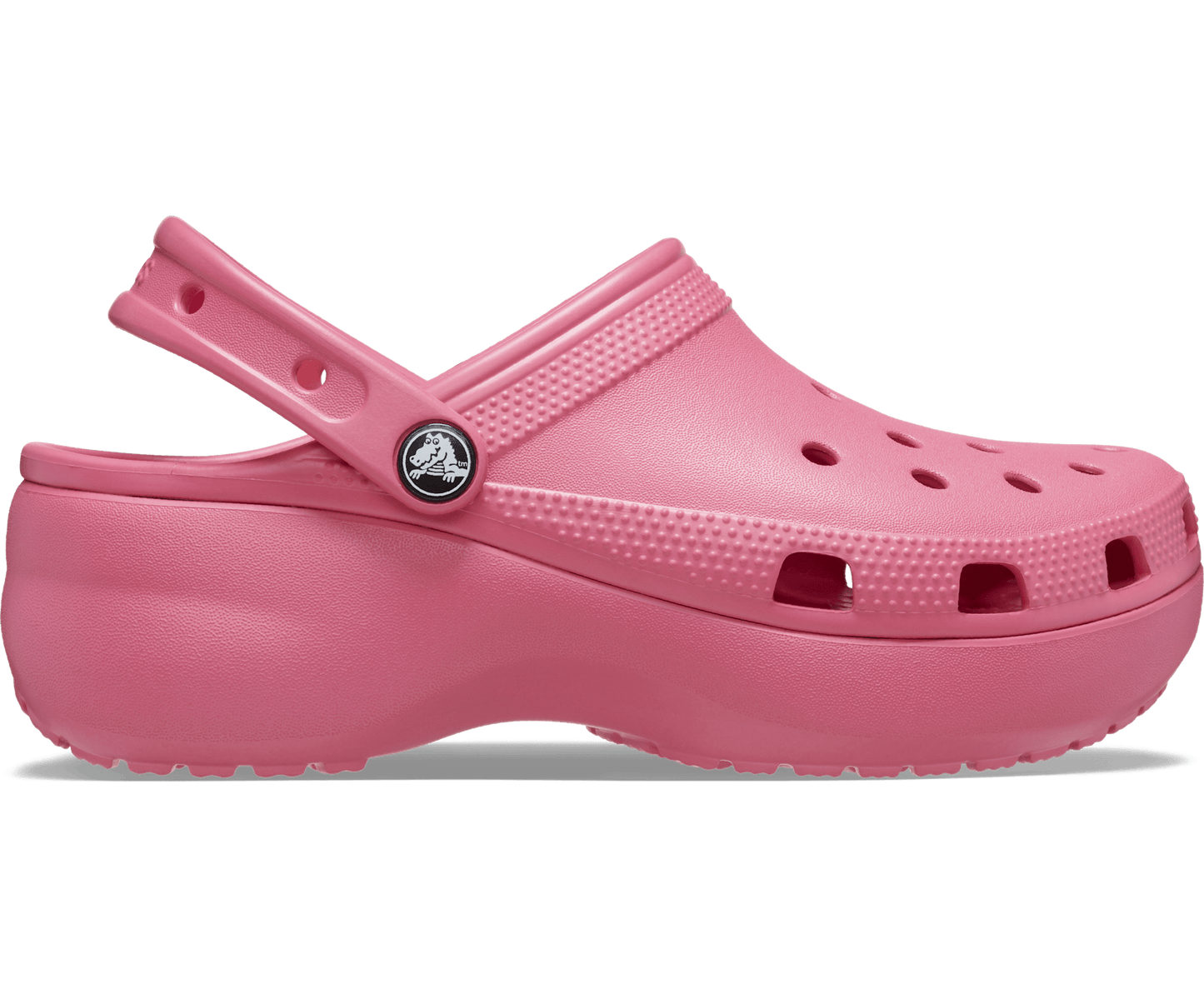 Classic Platform Clog - hyper pink