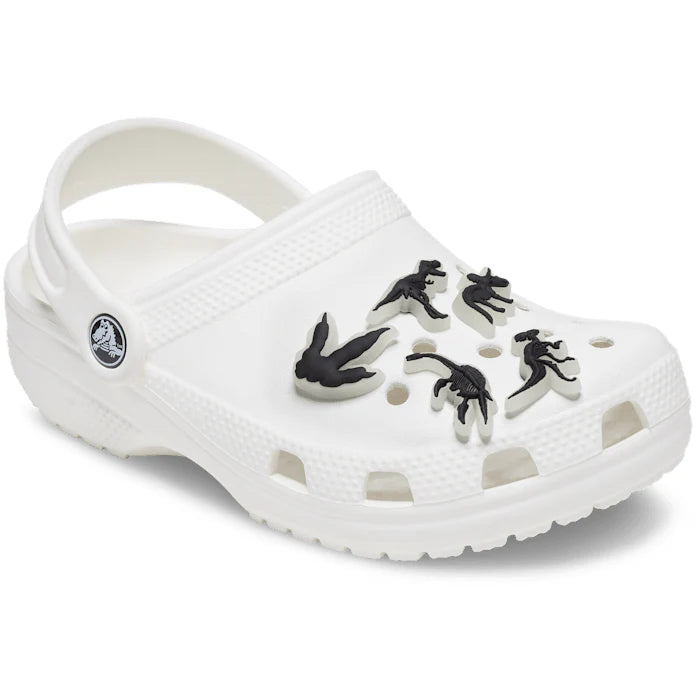 Jibbitz Glow In The Dark Dino - 5 pack