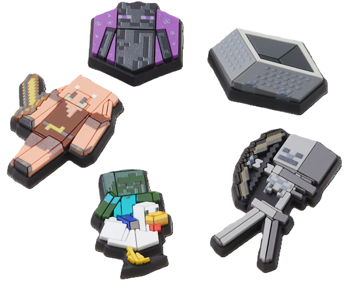 Jibbitz Minecraft 5 pack