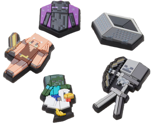 Jibbitz Minecraft 5 pack