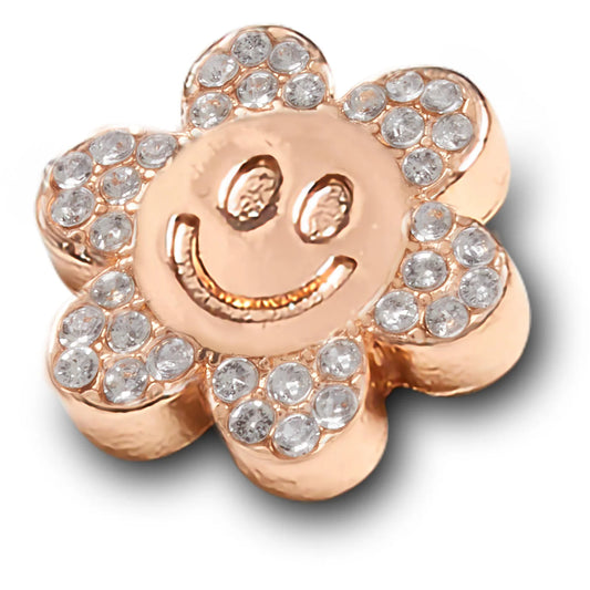 Jibbitz Diamond Face Flower