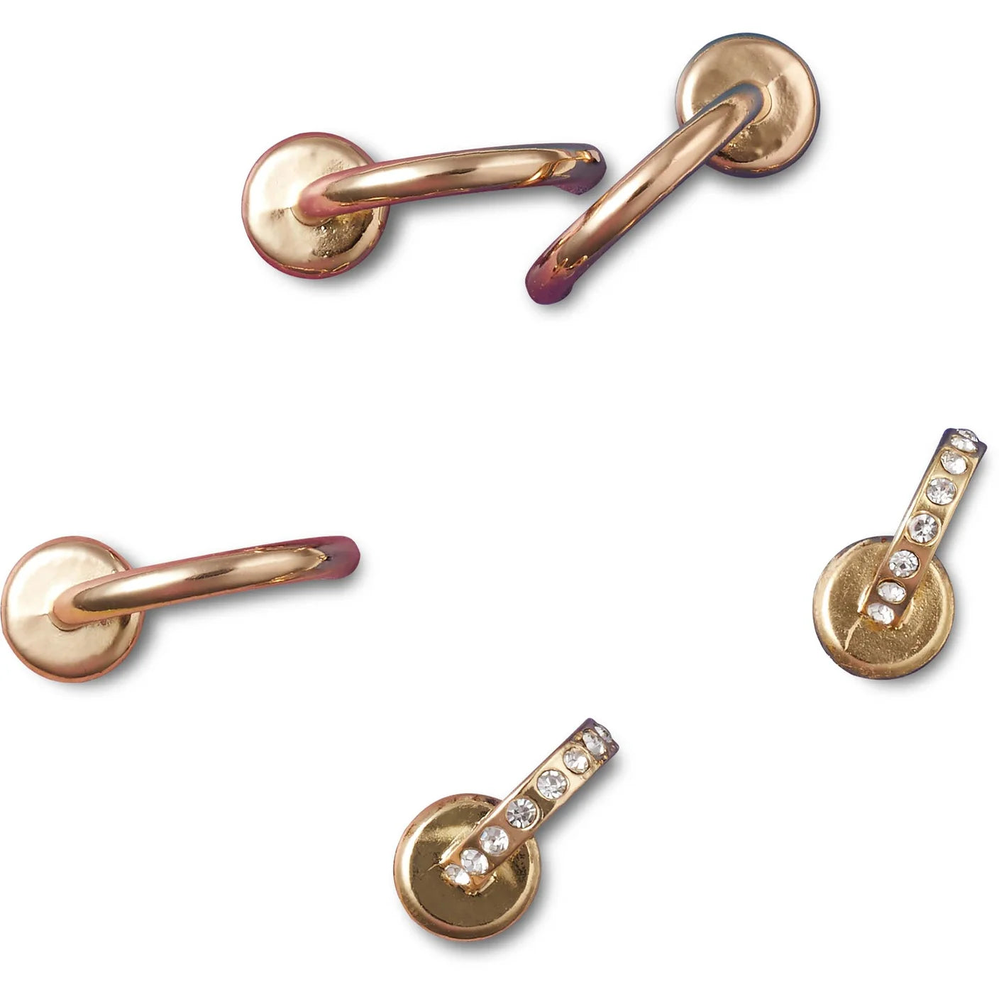 Jibbitz Summer Nostalgia Gold - 5 Pack