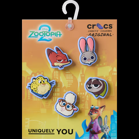 Jibbitz Zootopia - 5 pack
